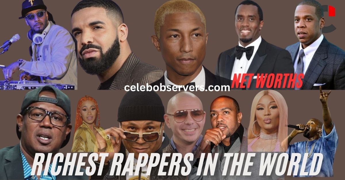 Top 40 Richest Rappers in the World: The Wealth, and Source of Income