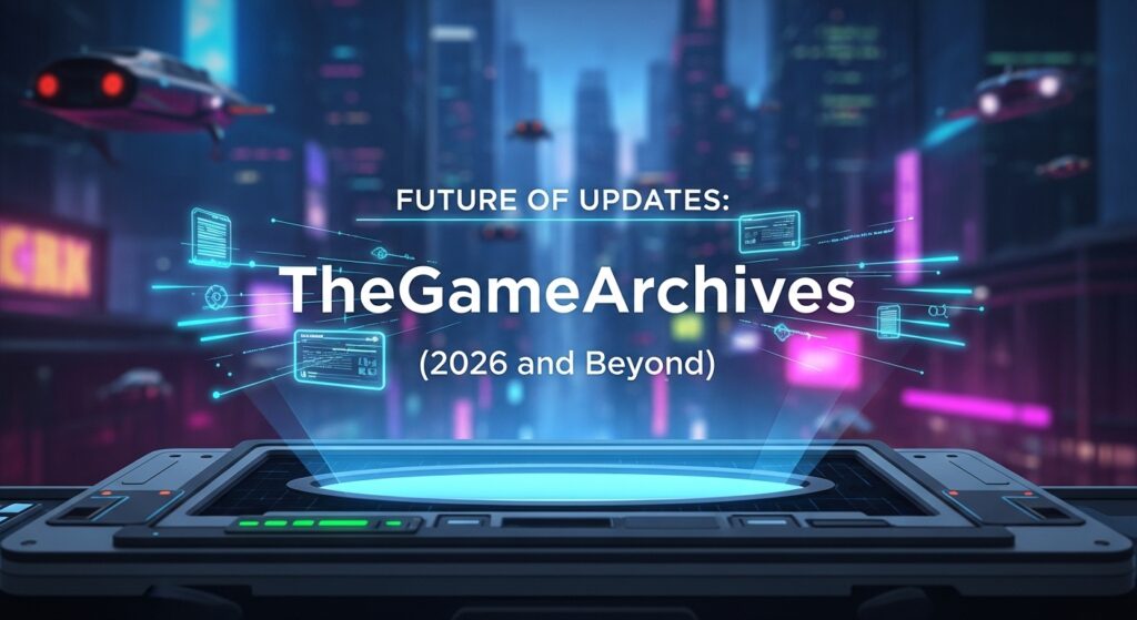 Future of Updates TheGameArchives