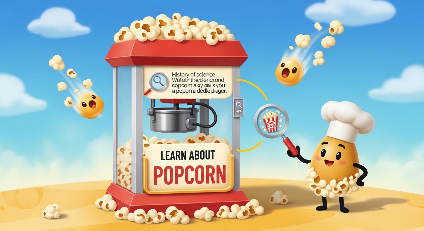 How to Learn About the Popcorn Google Doodle