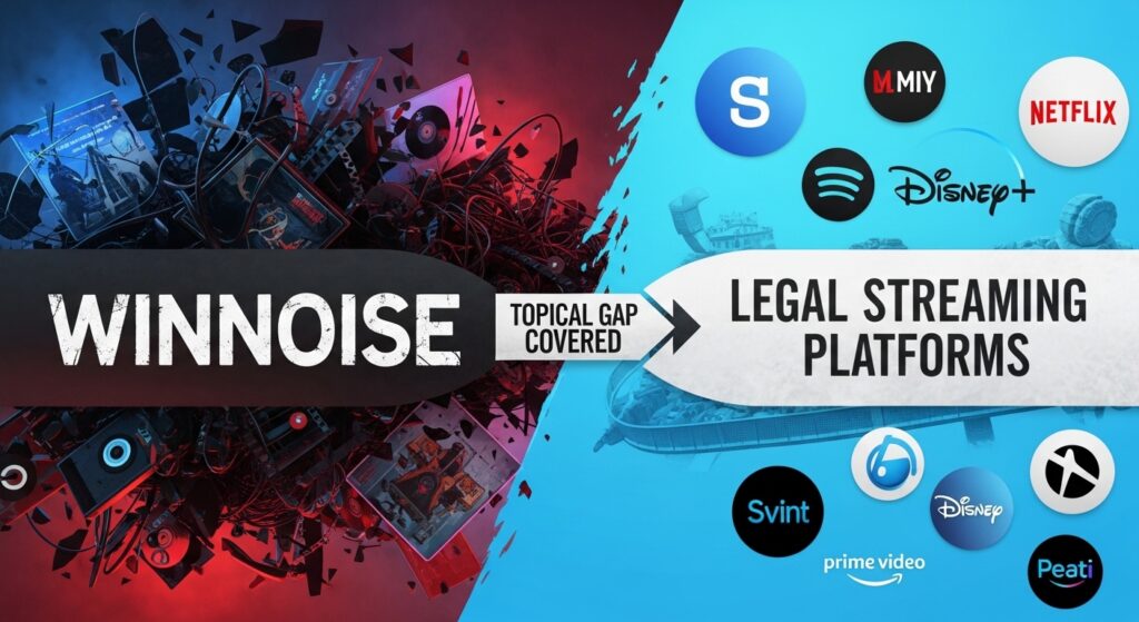 Winnoise vs Legal Streaming Platforms