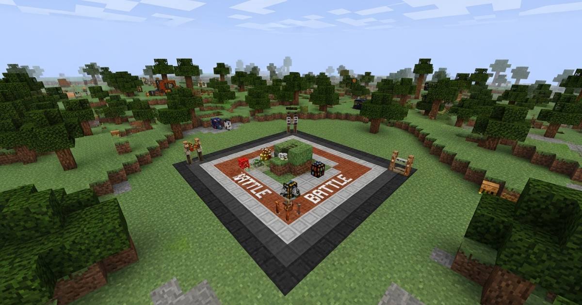 Minecraft PlayBattleSquare