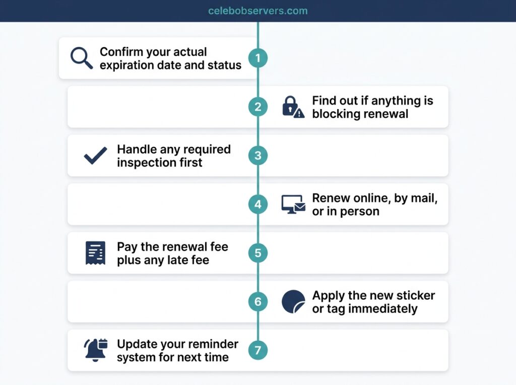 Step-by-Step How to Fix Expired Registration