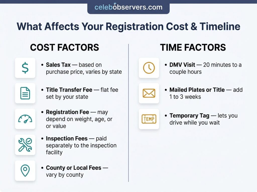What Affects Your Registration Cost & Timeline